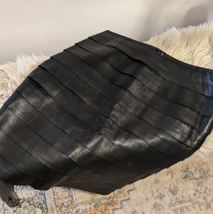 Vintage BCBG/ Black layered skirt